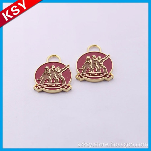 Hot Sale Factory Promotion Price Leather Golden Metal Bag Label Accessories For Handbag